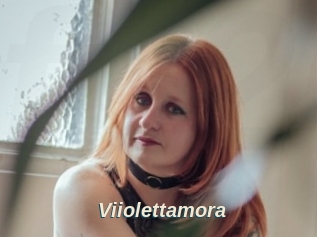 Viiolettamora